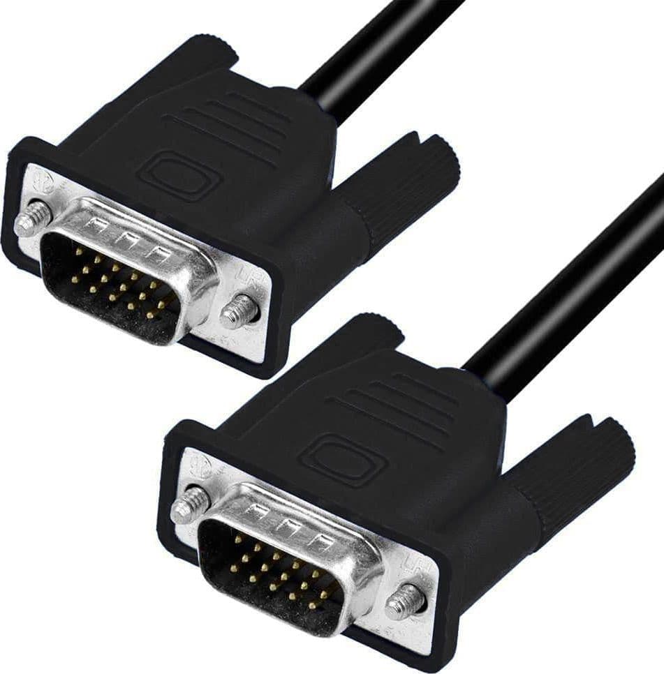 Cavo monitor SVGA standard M/M 4,5 mt NERO - 7