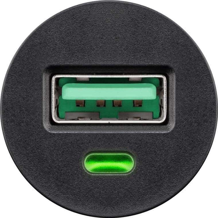 Caricatore USB da auto Quick Charge 3.0 2.4A 18Watt - 12