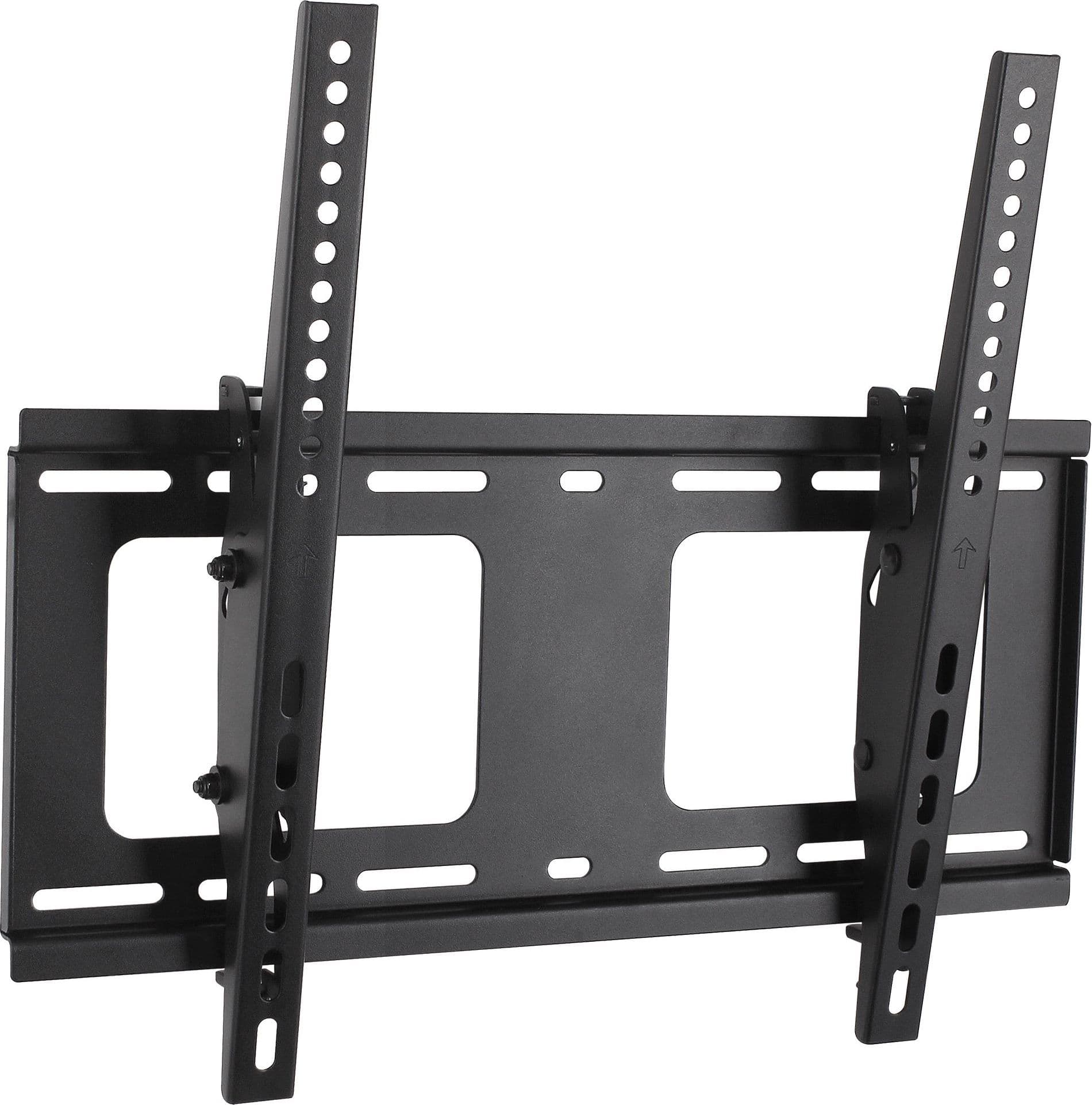 Supporto a Muro Inclinabile con Regolazione Altezza TV LED LCD 32-55'' Nero - 12