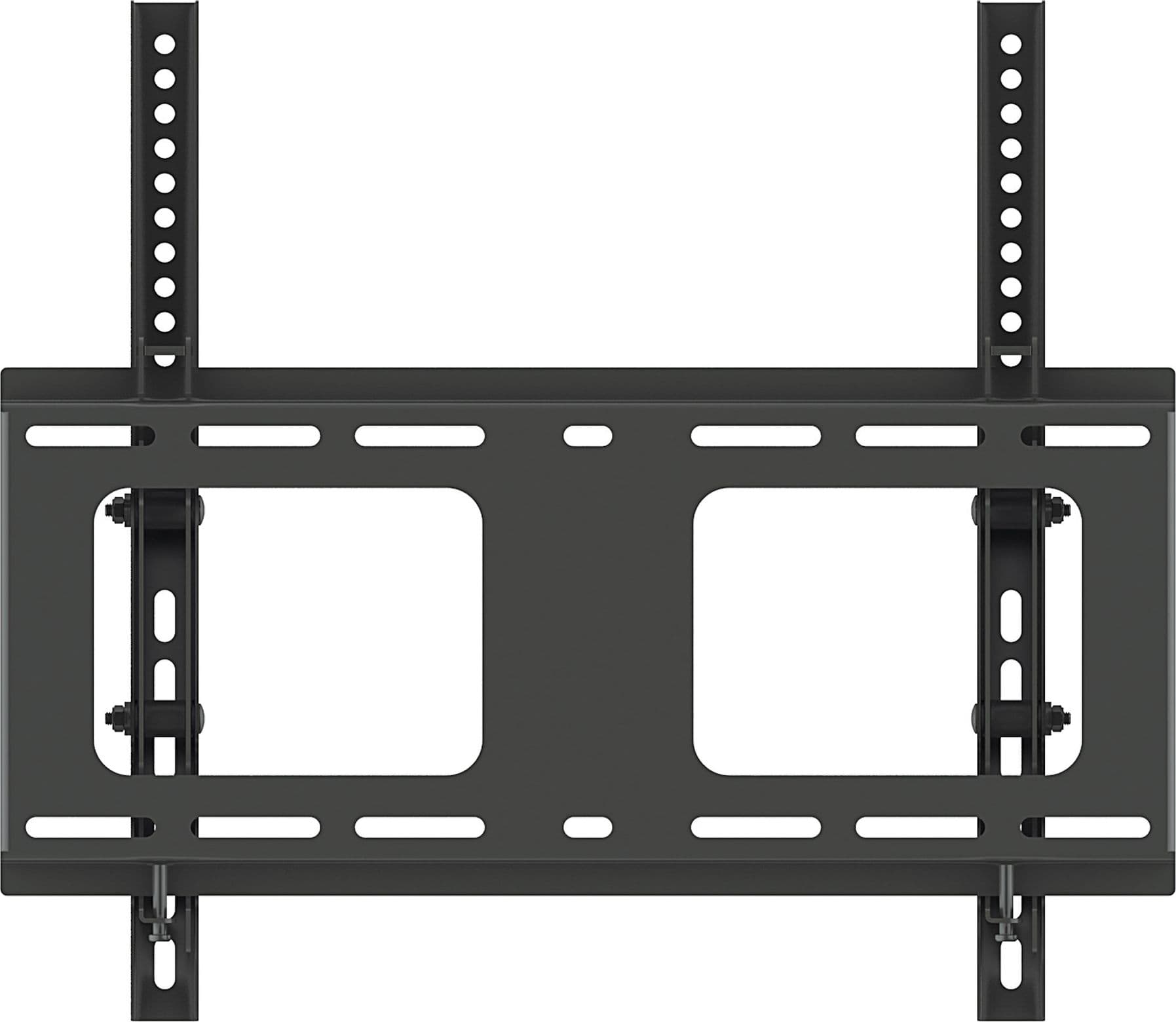 Supporto a Muro Inclinabile con Regolazione Altezza TV LED LCD 32-55'' Nero - 13