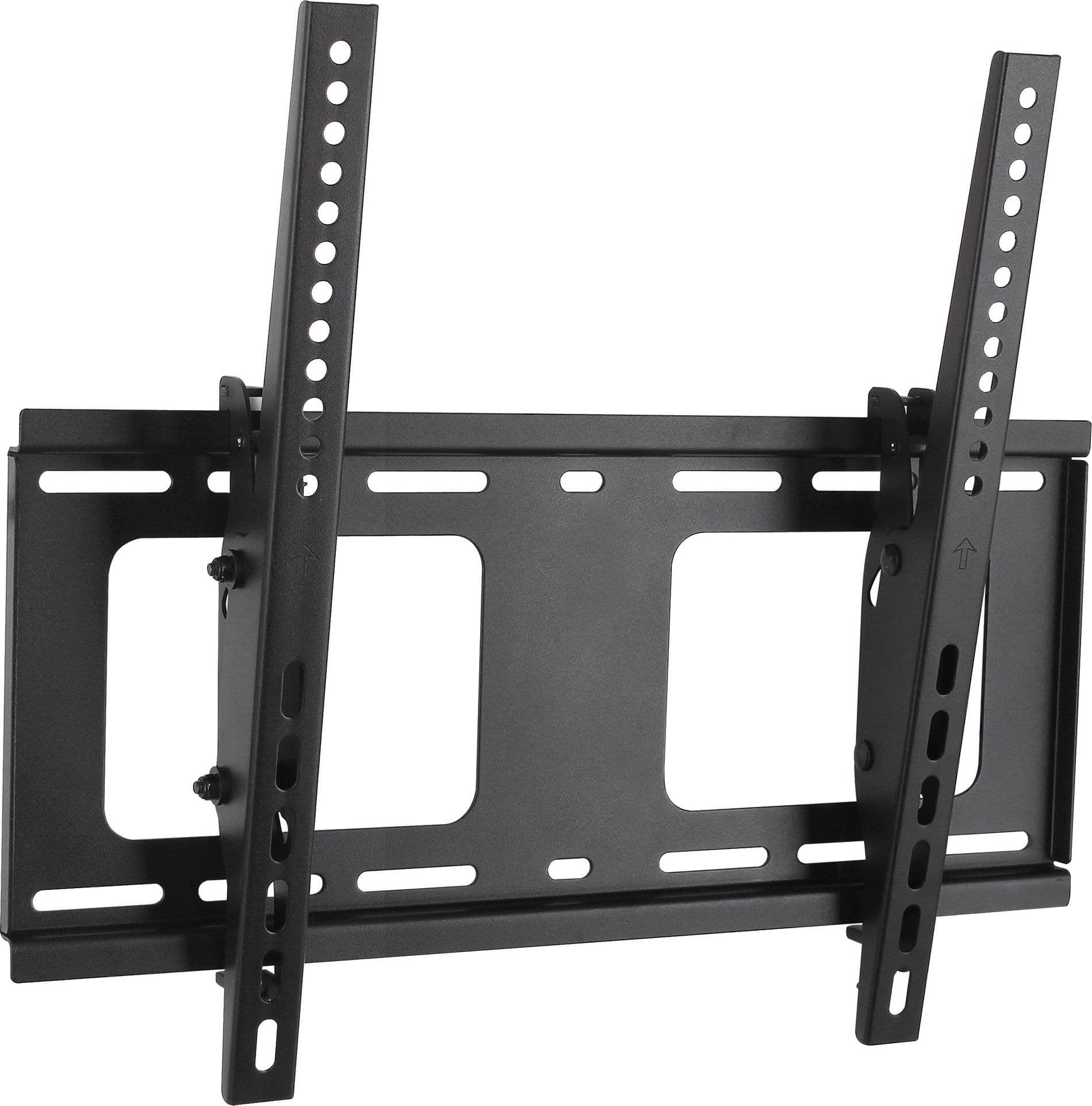 Supporto a Muro Inclinabile con Regolazione Altezza TV LED LCD 32-55'' Nero - 16