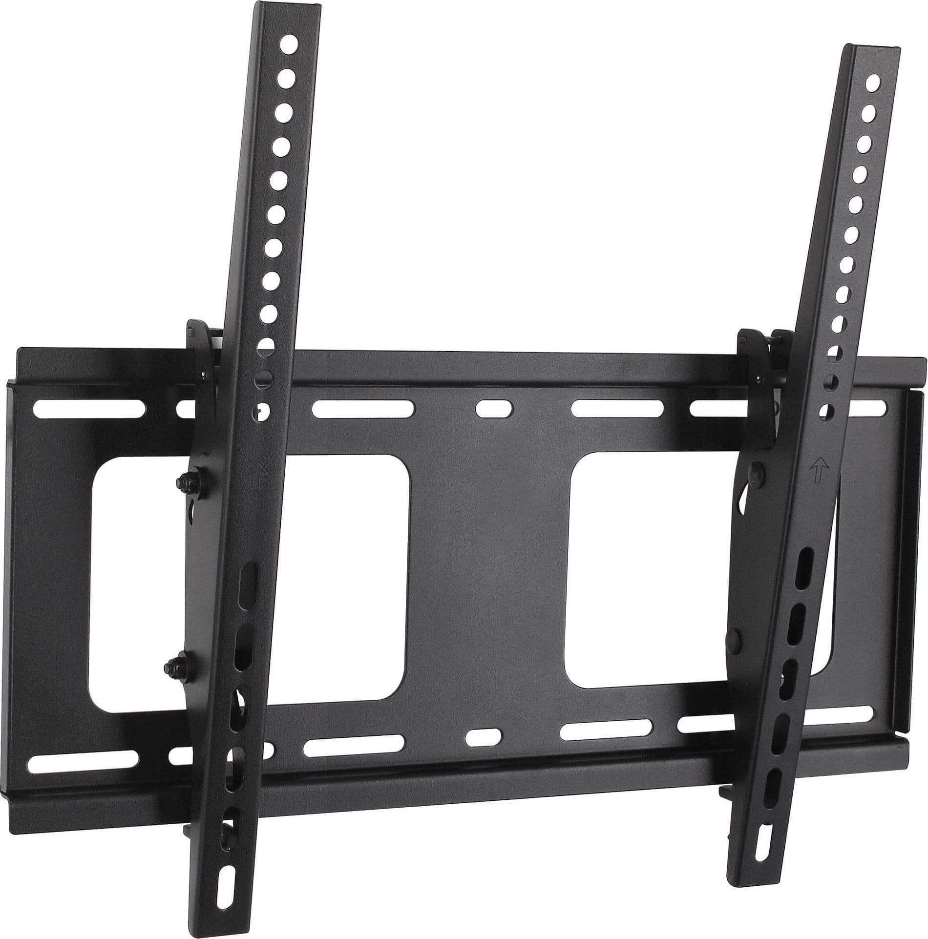 Supporto a Muro Inclinabile con Regolazione Altezza TV LED LCD 32-55'' Nero - 18