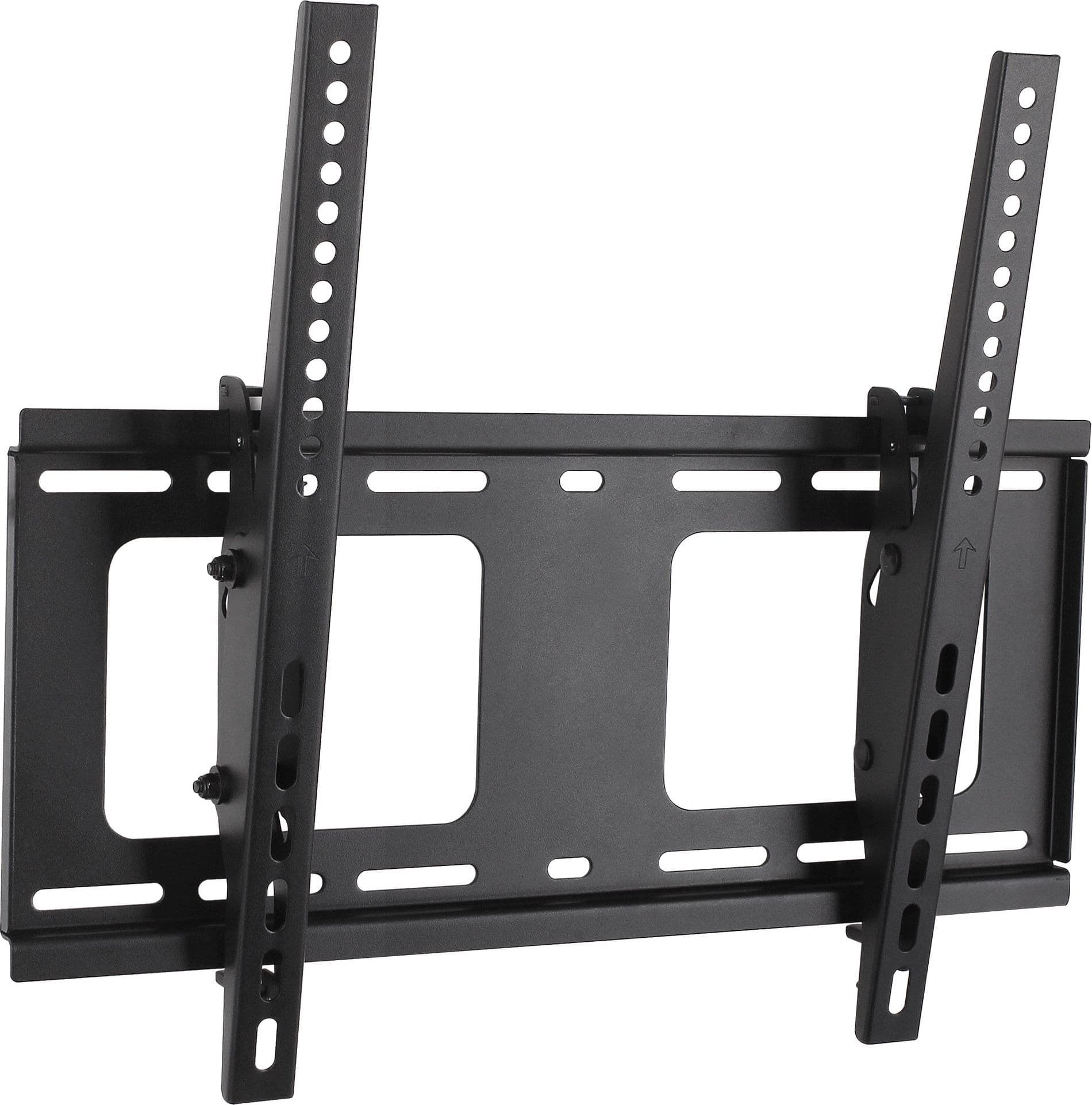Supporto a Muro Inclinabile con Regolazione Altezza TV LED LCD 32-55'' Nero - 19