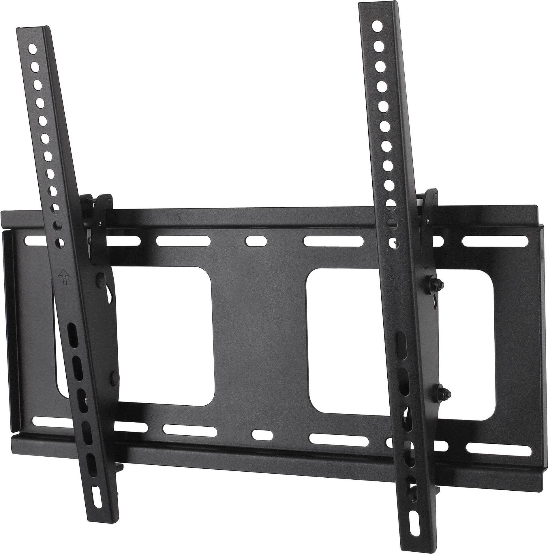 Supporto a Muro Inclinabile con Regolazione Altezza TV LED LCD 32-55'' Nero - 4