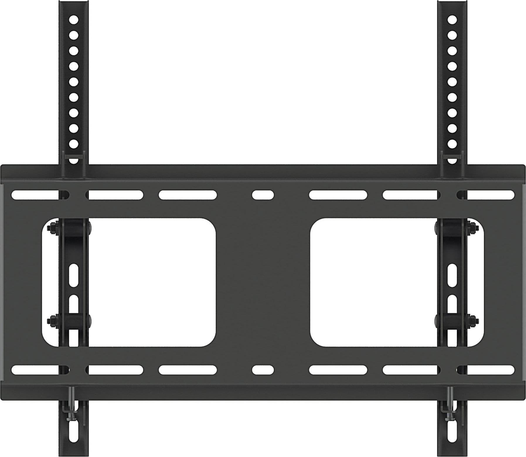 Supporto a Muro Inclinabile con Regolazione Altezza TV LED LCD 32-55'' Nero - 9