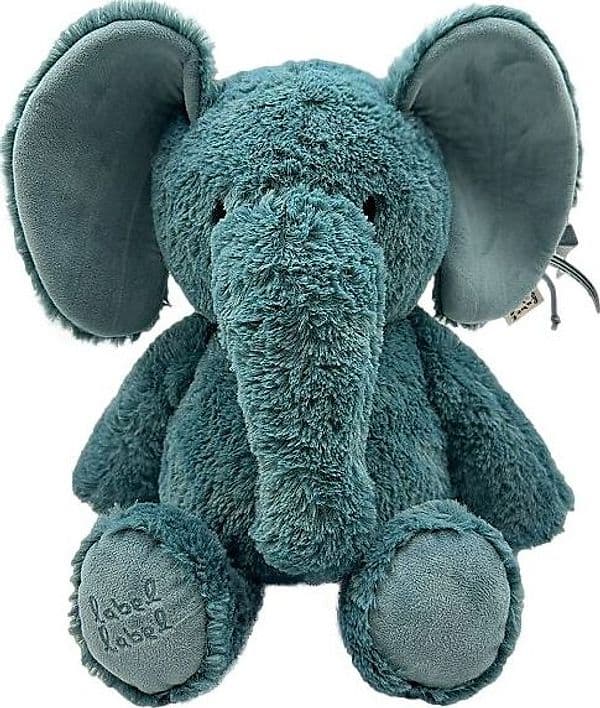 Peluche Elly L'Elefante - Blu - Grande Label Label