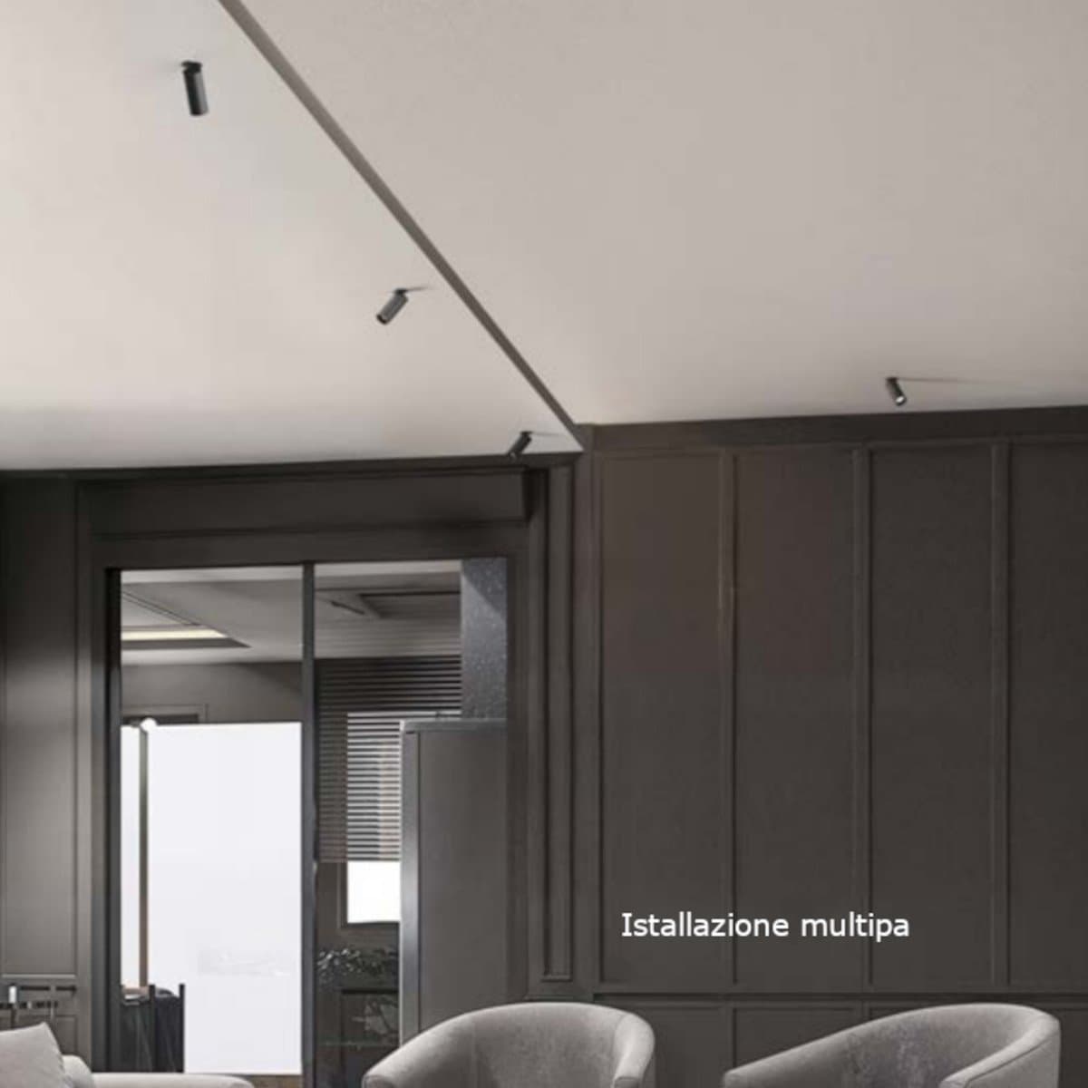 Faretto incasso moderno Gea Led GFA1481H LED orientabile alluminio spot - 2