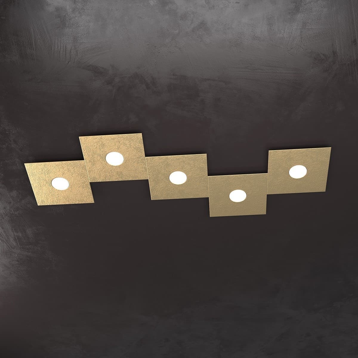 Plafoniera moderna Top Light ECCENTRIC 1156 5L GX53 LED metallo lampada parete soffitto - 28