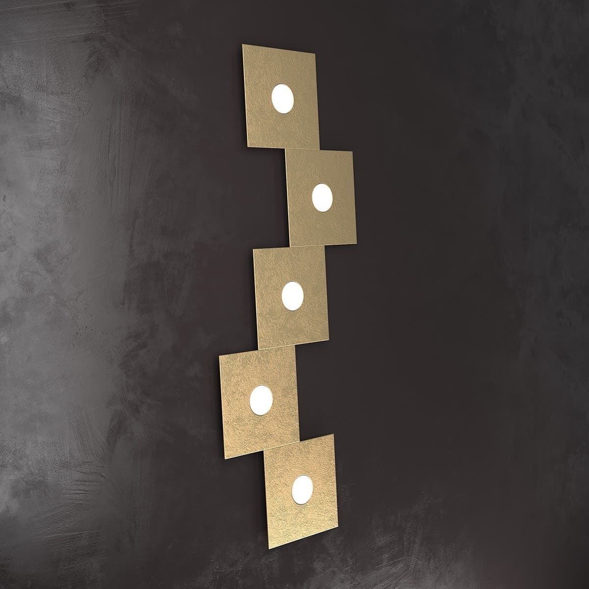 Plafoniera moderna Top Light ECCENTRIC 1156 5L GX53 LED metallo lampada parete soffitto - 31