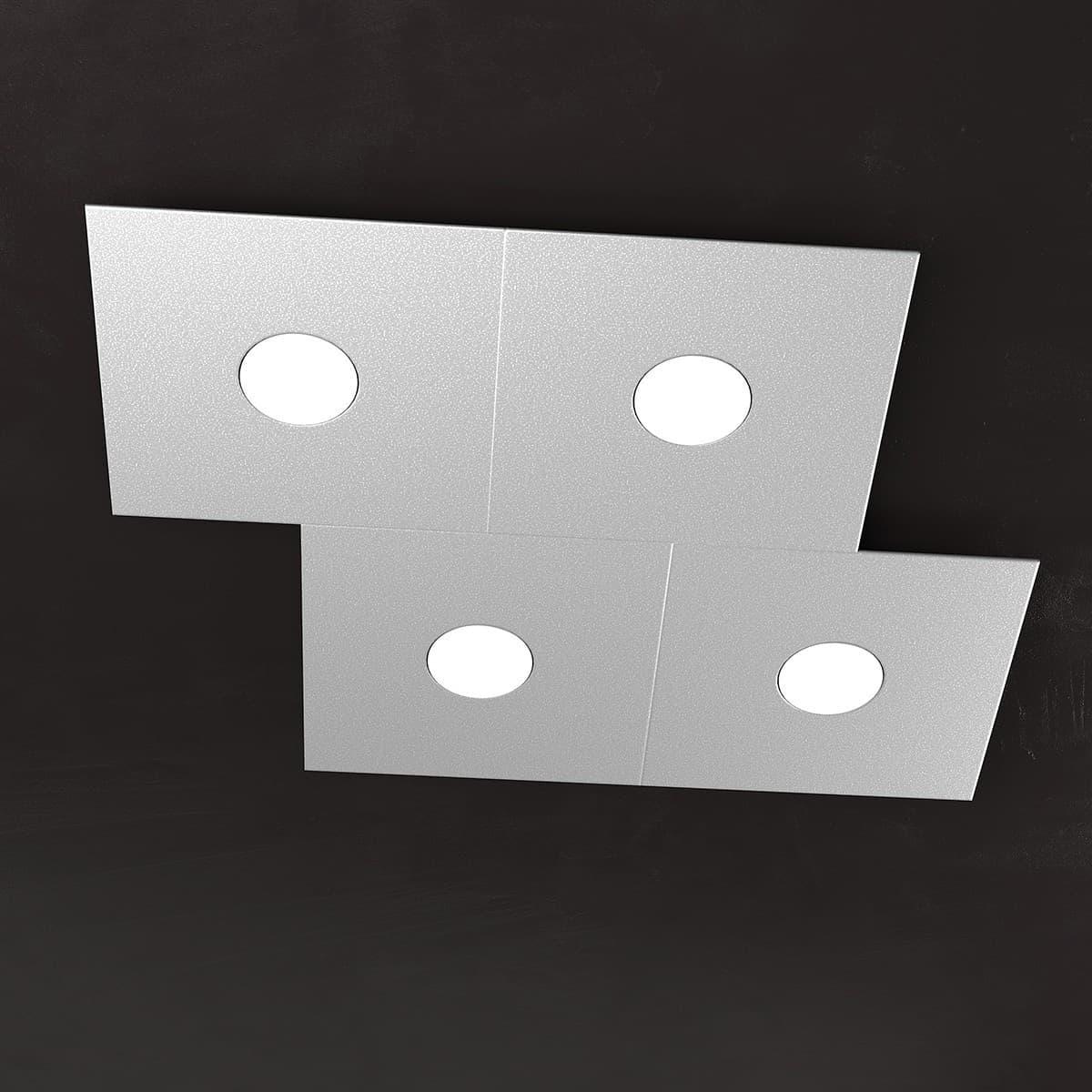 Plafoniera moderna Top Light ECCENTRIC 1156 4L GX53 LED metallo lampada parete soffitto - 33