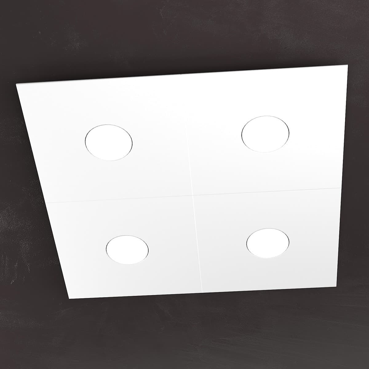 Plafoniera moderna Top Light ECCENTRIC 1156 4L GX53 LED metallo lampada parete soffitto - 43