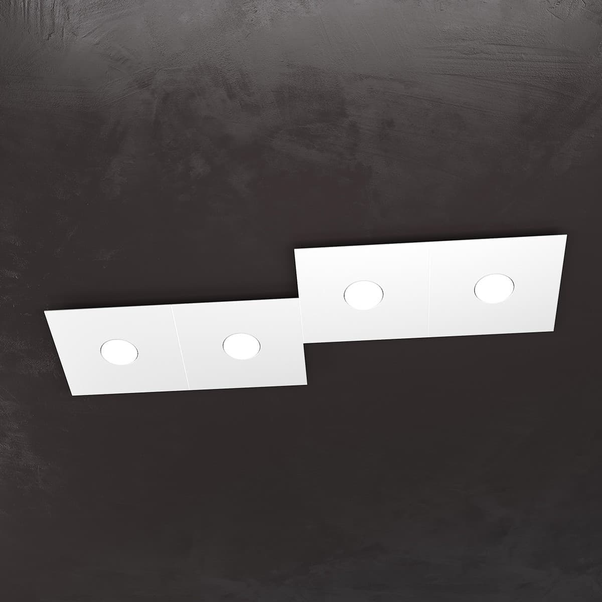 Plafoniera moderna Top Light ECCENTRIC 1156 4L GX53 LED metallo lampada parete soffitto - 44