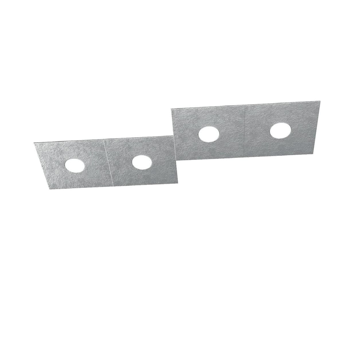 Plafoniera moderna Top Light ECCENTRIC 1156 4L GX53 LED metallo lampada parete soffitto - 45