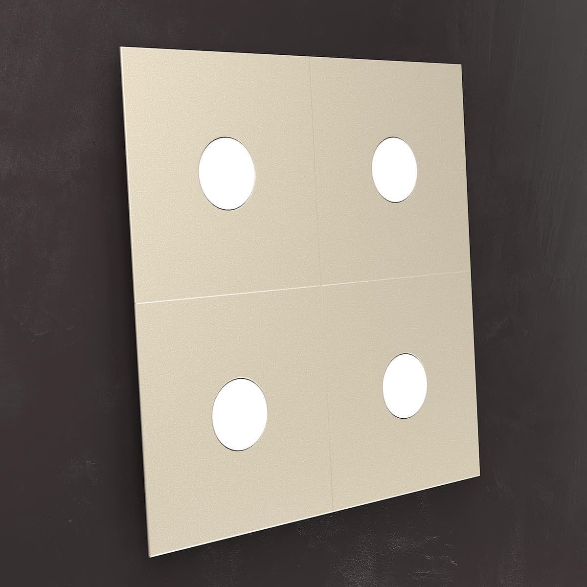 Plafoniera moderna Top Light ECCENTRIC 1156 4L GX53 LED metallo lampada parete soffitto - 56