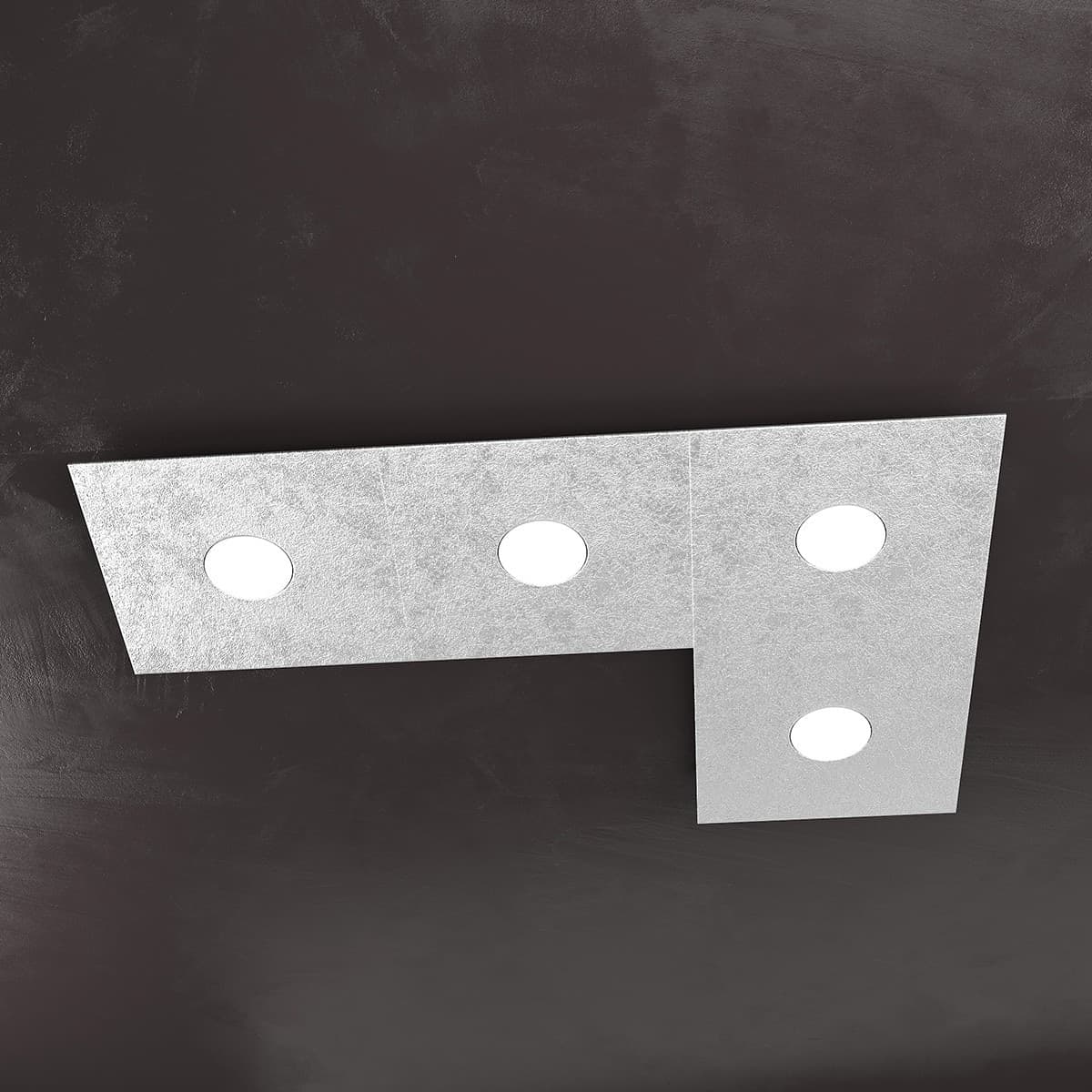 Plafoniera moderna Top Light ECCENTRIC 1156 4L GX53 LED metallo lampada parete soffitto - 66