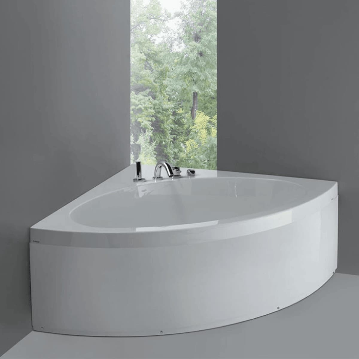 Vasca da Bagno Angolare Sharm Dimensioni 140x140x60 - 2