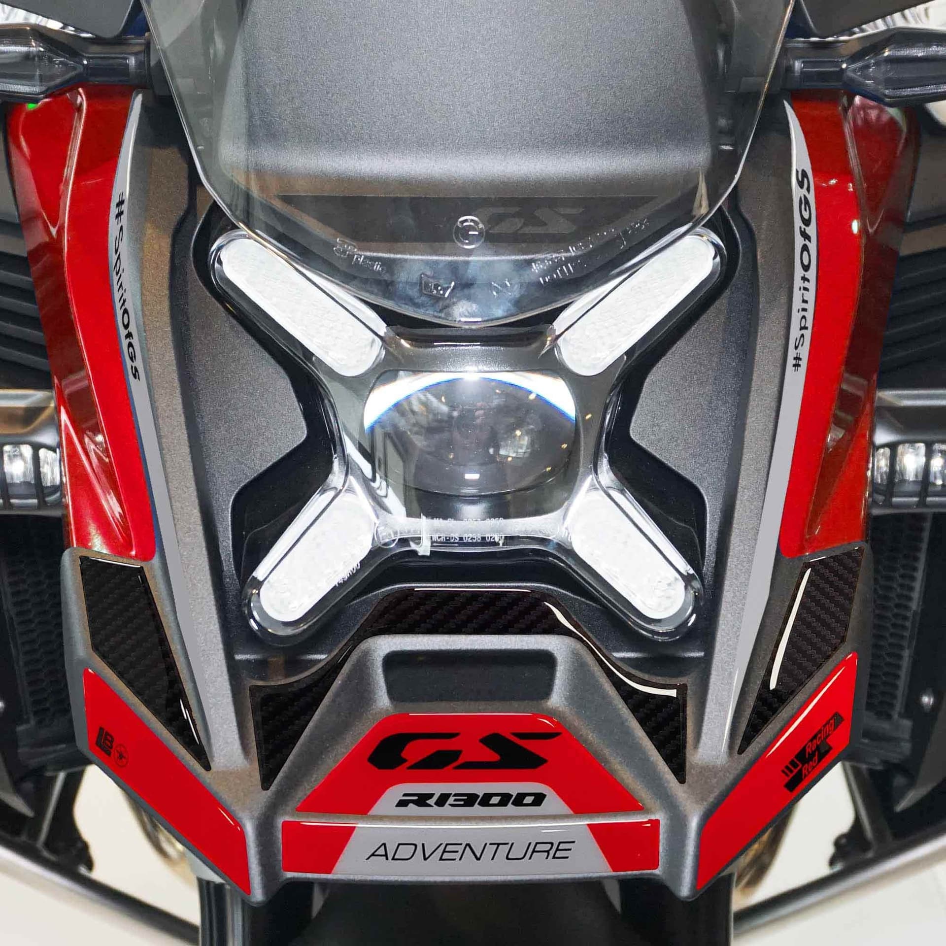 Protezione Becco Frontale Adesivo 3D compatibile con BMW R1300GS Adventure - 12