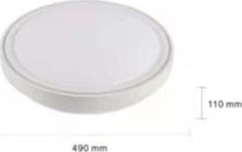 PLAFONIERA DA SOFFITTO 60W CIRCOLARE LUCE FREDDA FST-50A517684 LUCE INTERNA 49CM - 4