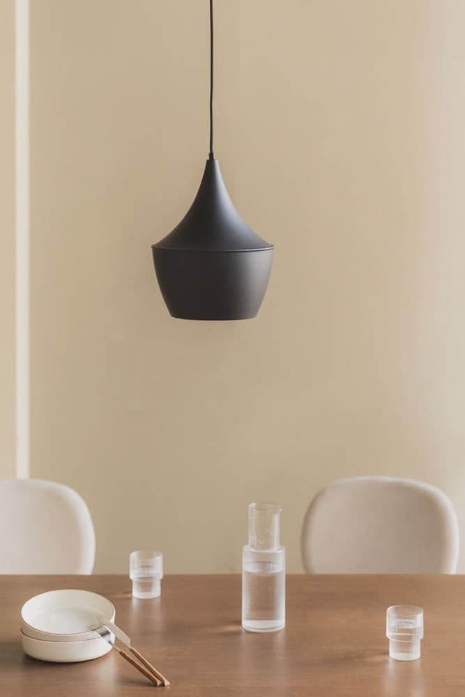 LAMPADARIO A SOSPENSIONE LAMPADA STILE VINTAGE INDUSTRIALE ATTACCO E27 NERO CO3824-2 - 5