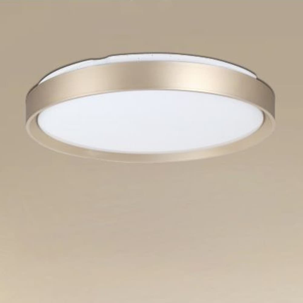 PLAFONIERA LED DA SOFFITTO CIRCOLARE 60W ANELLO ORO BIANCO LUCE FREDDA 6500K 77993 - 3