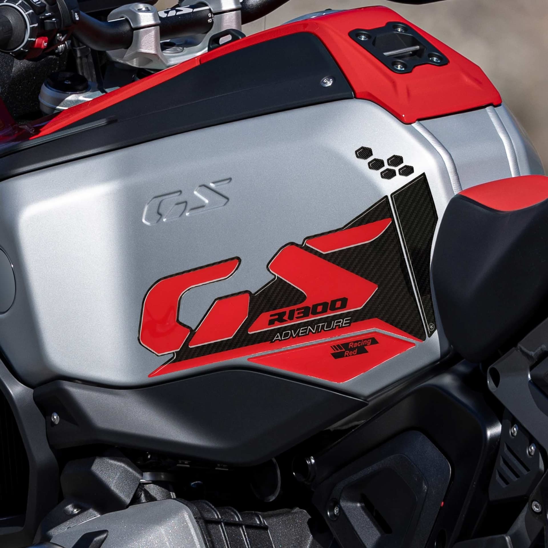 Adesivi Gel 3D Protezioni Laterali compatibili con BMW R1300 GS Adventure - 14