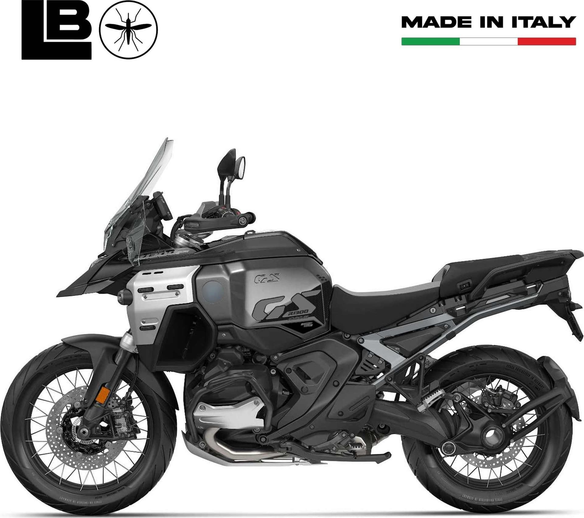 Adesivi Gel 3D Protezioni Laterali compatibili con BMW R1300 GS Adventure - 10
