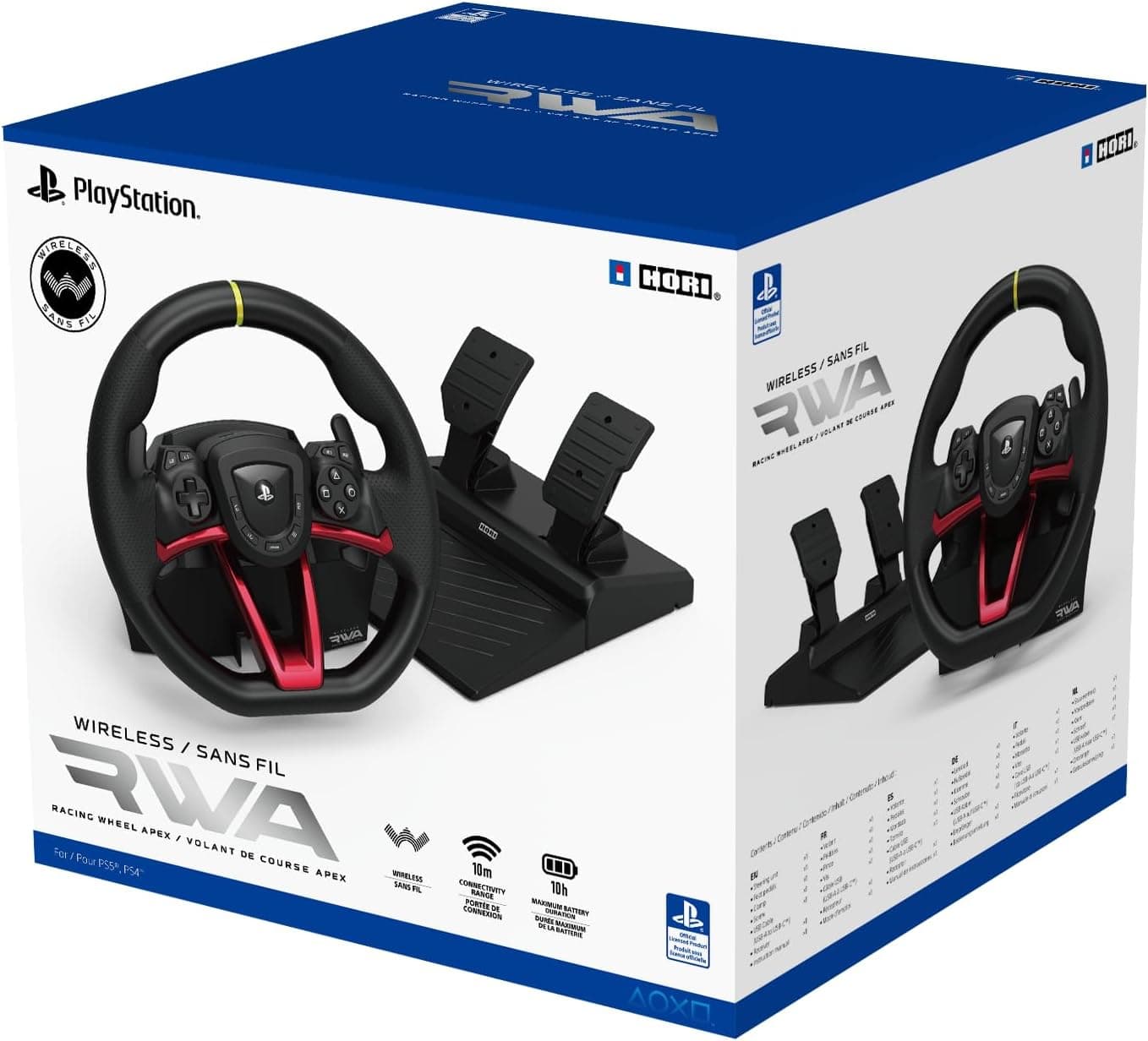 Hori Volante Wireless Racing Wheel Apex Spf-022U PS4/PS5/Pc - 7