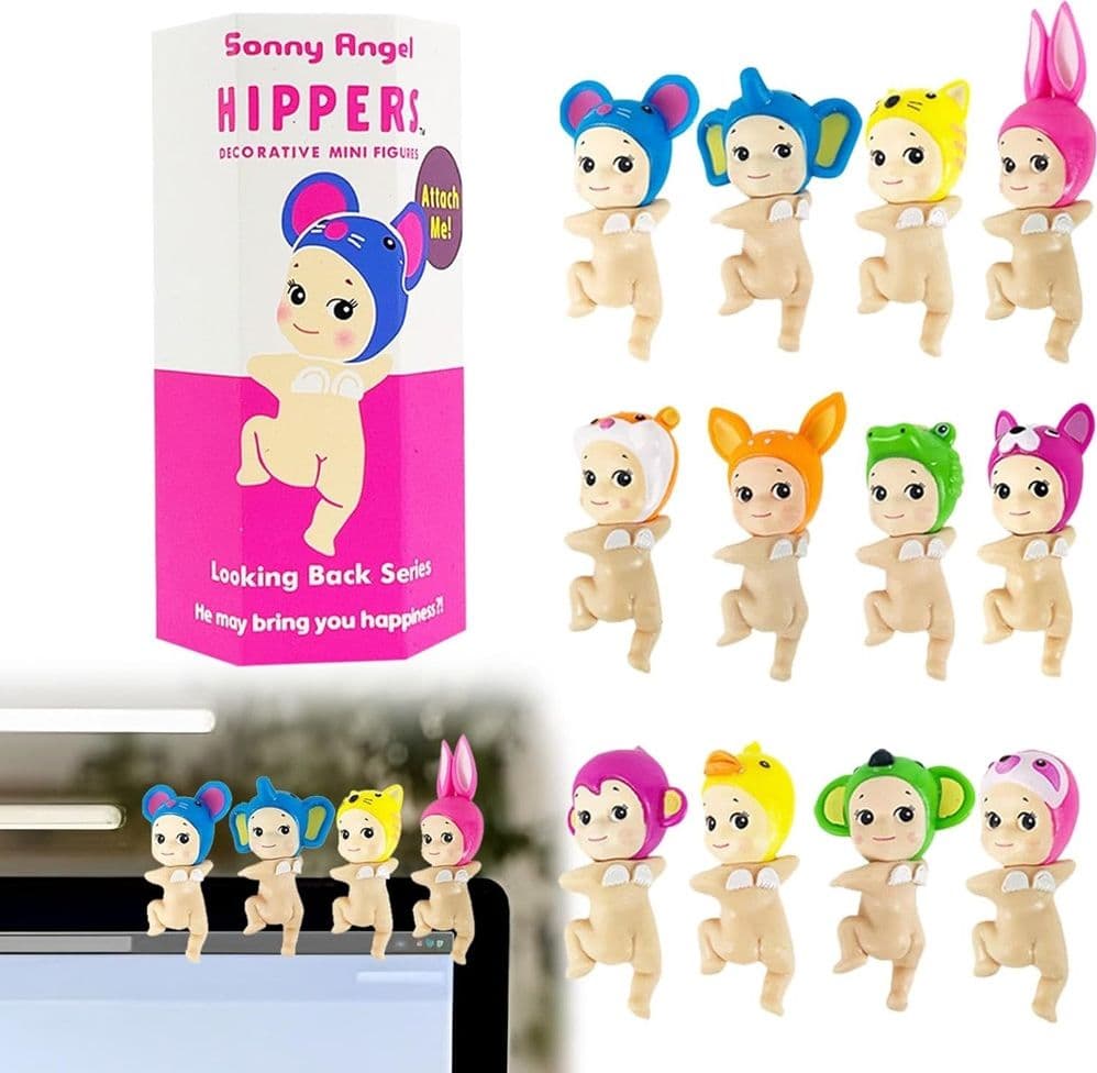 SONNY ANGELS SERIES MINI FIGURE ANIME ORNAMENTI TELEFONO SCRIVANIA COMPUTER CON ADESIVO - 33