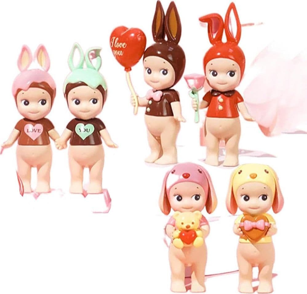 SONNY ANGELS SERIES MINI FIGURE ANIME ORNAMENTI TELEFONO SCRIVANIA COMPUTER CON ADESIVO - 40