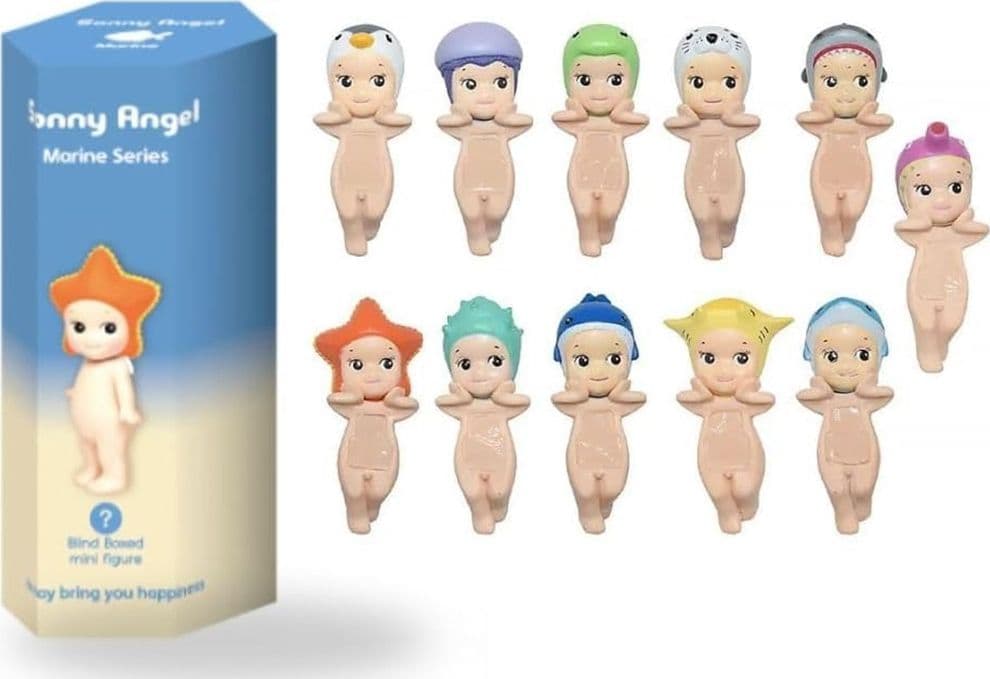SONNY ANGELS SERIES MINI FIGURE ANIME ORNAMENTI TELEFONO SCRIVANIA COMPUTER CON ADESIVO - 45