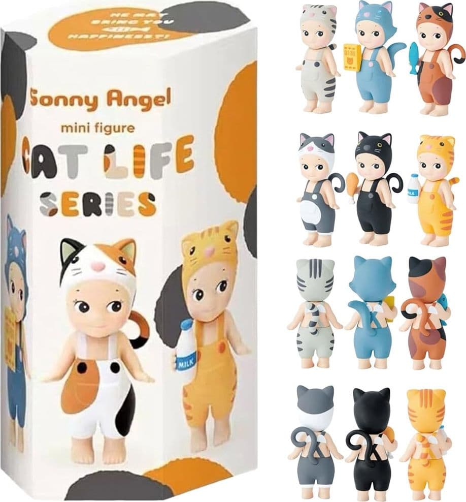 SONNY ANGELS SERIES MINI FIGURE ANIME ORNAMENTI TELEFONO SCRIVANIA COMPUTER CON ADESIVO - 51