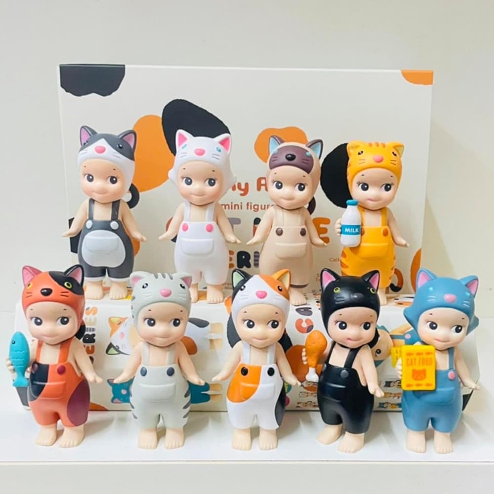 SONNY ANGELS SERIES MINI FIGURE ANIME ORNAMENTI TELEFONO SCRIVANIA COMPUTER CON ADESIVO - 54