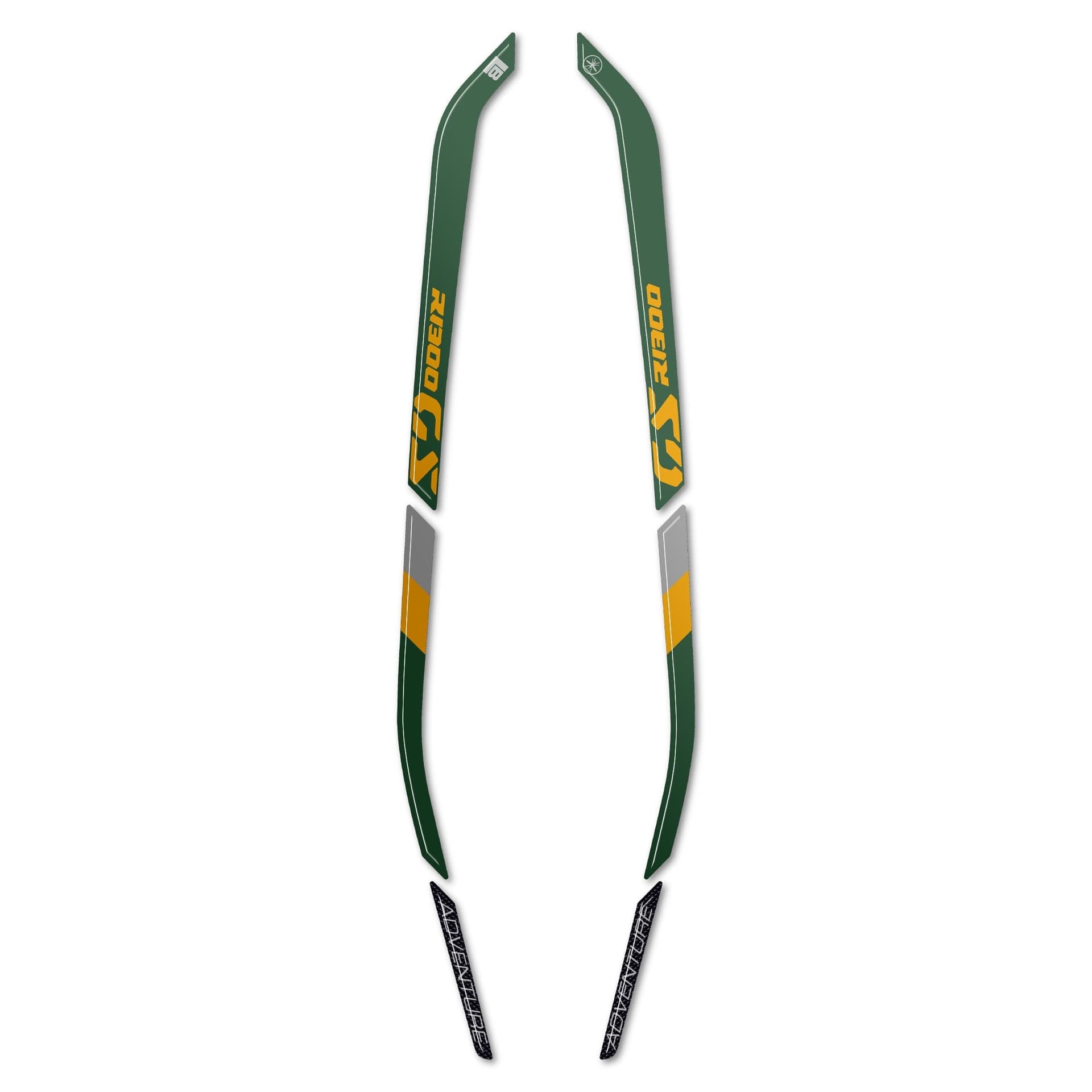 Adesivi 3D per Maniglie con Bauletto compatibili con BMW R1300GS Adventure - 18