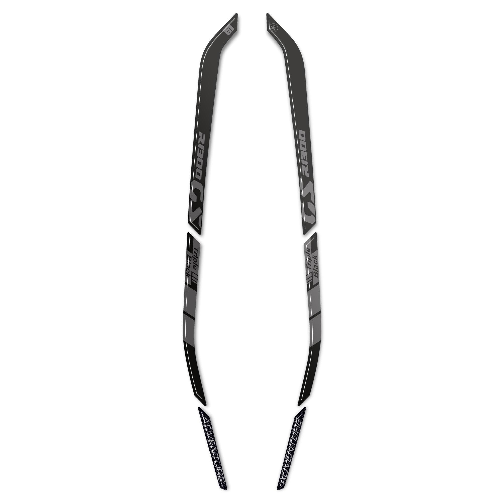 Adesivi 3D per Maniglie con Bauletto compatibili con BMW R1300GS Adventure - 7