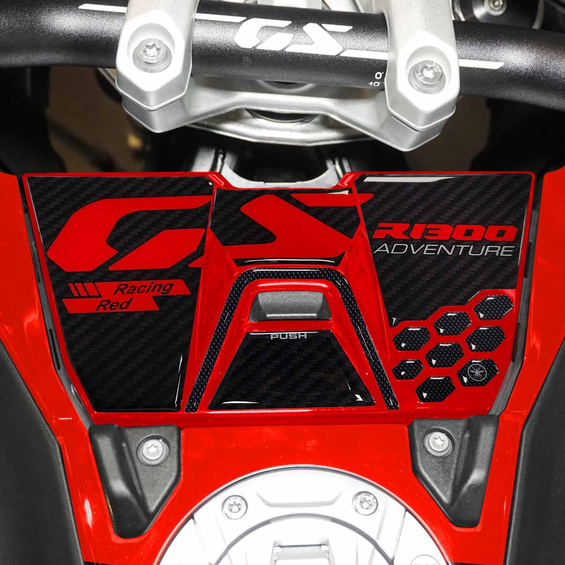 Adesivo 3D Sportellino Serbatoio compatibile con BMW R1300GS Adventure - 12