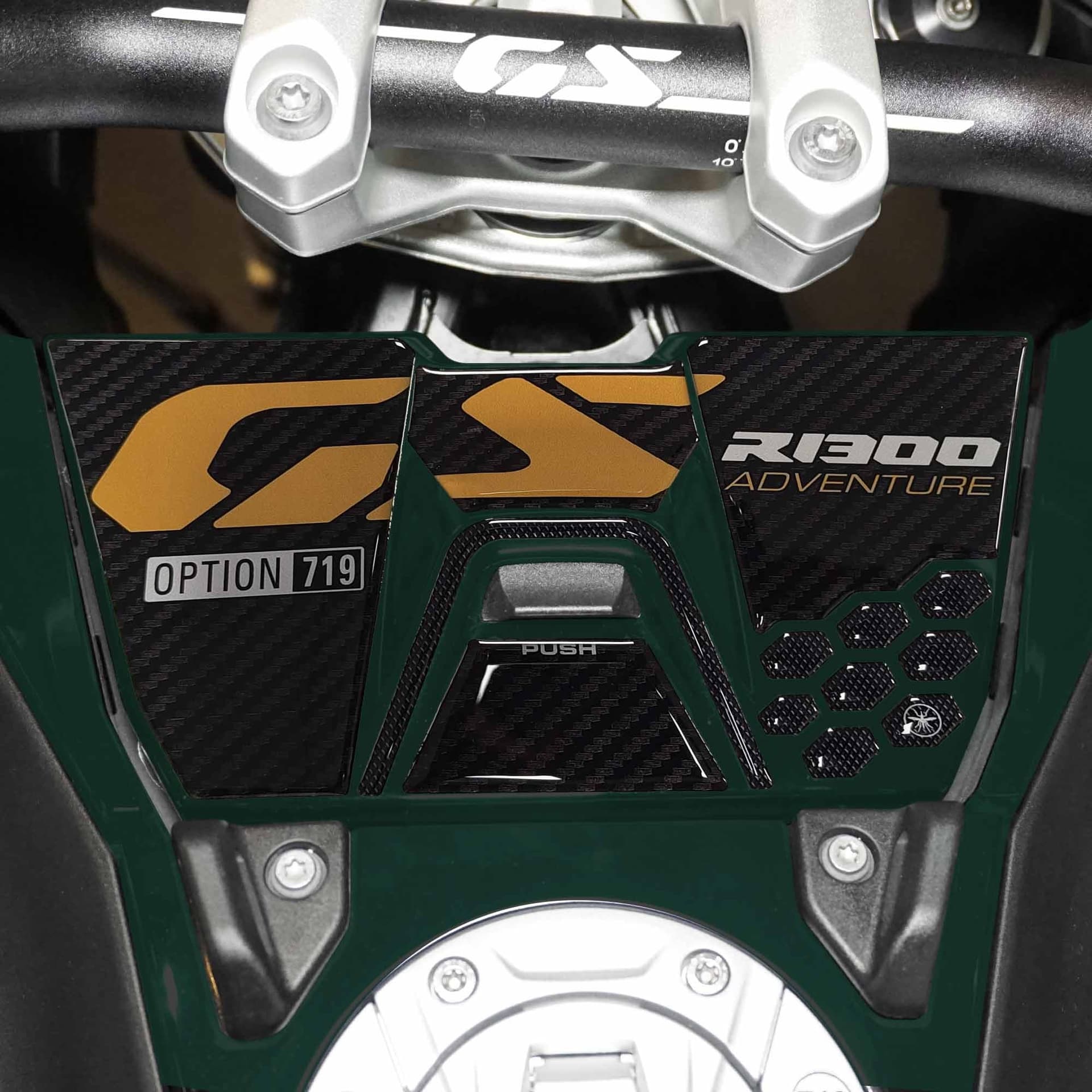 Adesivo 3D Sportellino Serbatoio compatibile con BMW R1300GS Adventure - 17