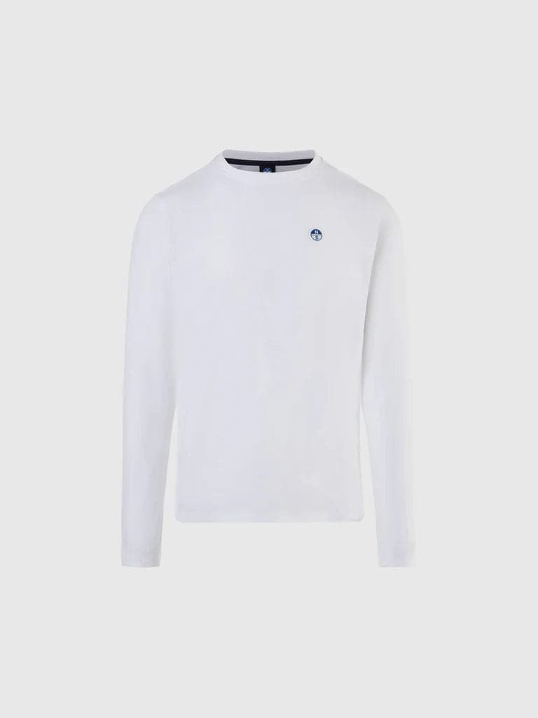 North Sails T-shirt uomo manica lunga in T-shirt Broadway Red - Barletta, commercioVirtuoso.it