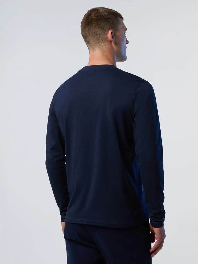 North Sails T-shirt uomo manica lunga in T-shirt Broadway Red - Barletta, commercioVirtuoso.it