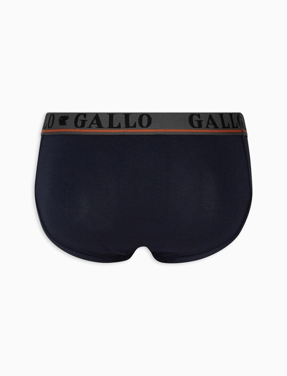 Gallo Slip basico intimo cotone blu tinta unita in Slip Broadway Red - Barletta, commercioVirtuoso.it