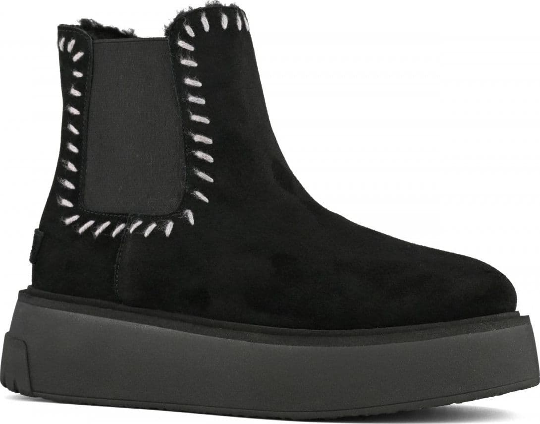 Colors of California Beatle boot wool stitching scarpe donna in Stivali Broadway Red - Barletta, commercioVirtuoso.it