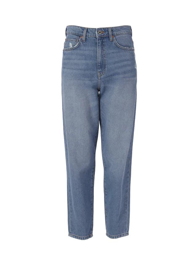 Fracomina jeans donna vera 1 mom fit bleached in Jeans Broadway Red - Barletta, commercioVirtuoso.it