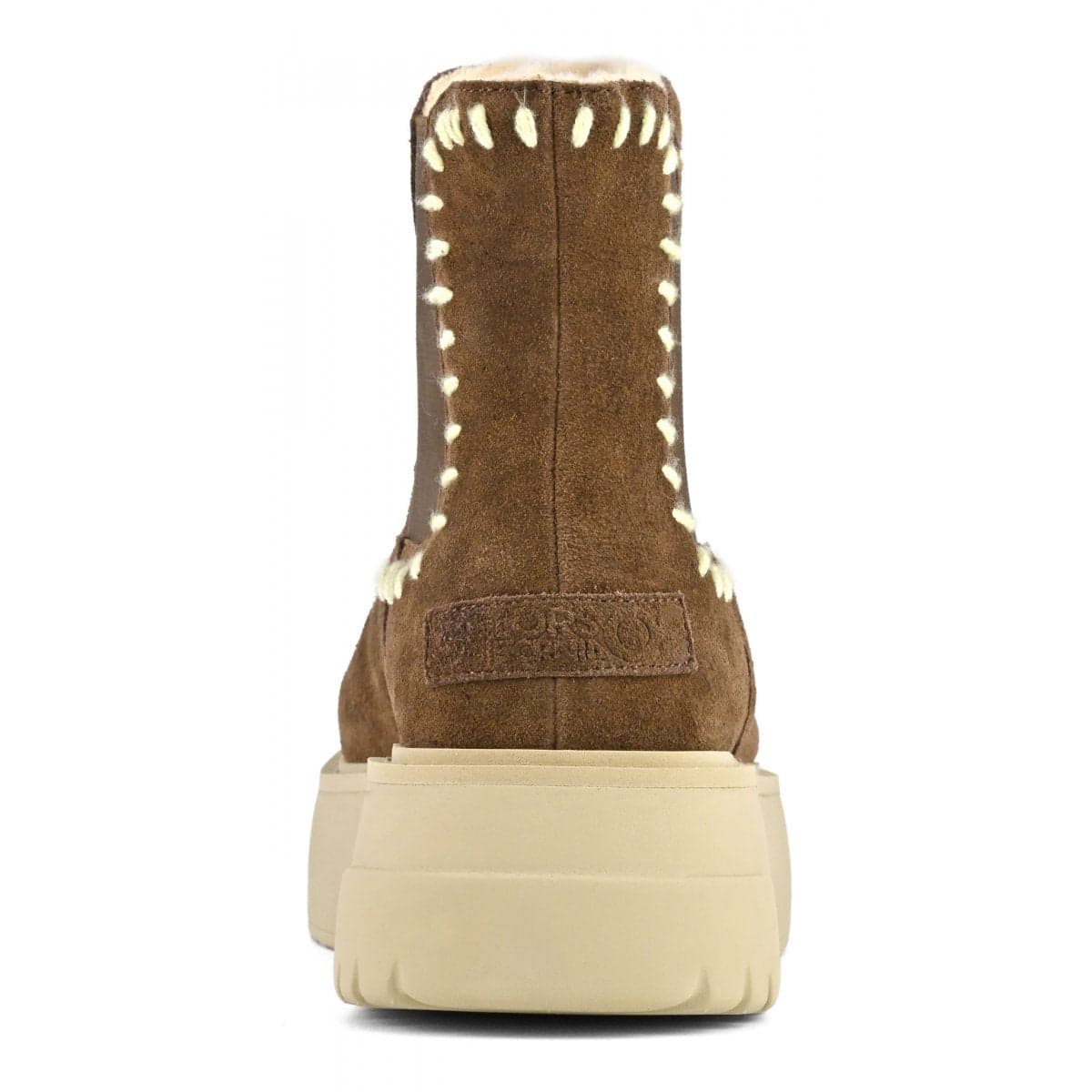Colors of California Beatle boot wool stitching scarpe donna in Stivali Broadway Red - Barletta, commercioVirtuoso.it