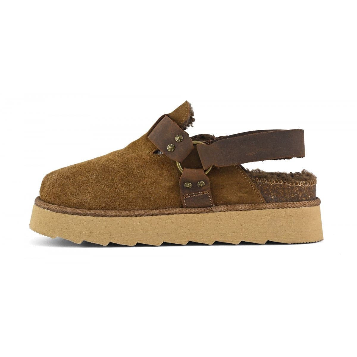 Colors of California Sabot platform con cinturino in pelle
scarpe donna