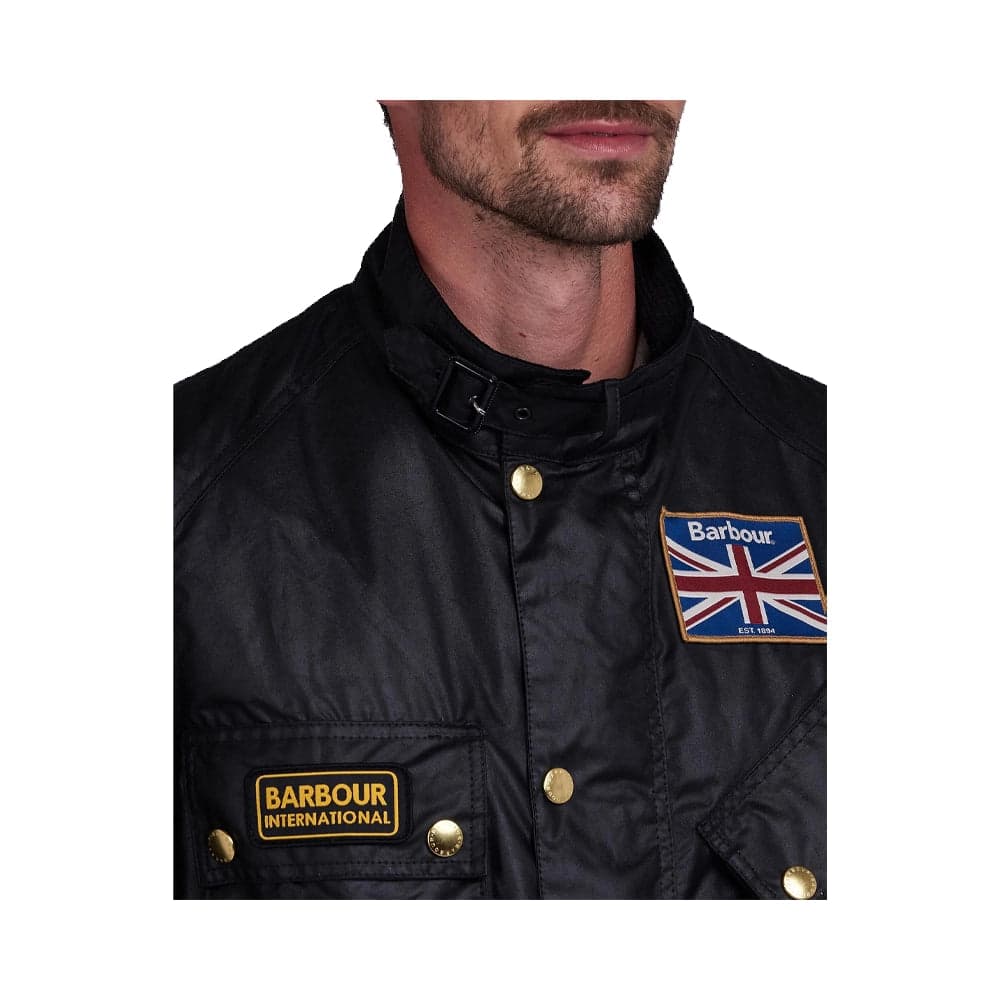 Barbour International capospalla uomo union jack international in Giacche Broadway Red - Barletta, commercioVirtuoso.it