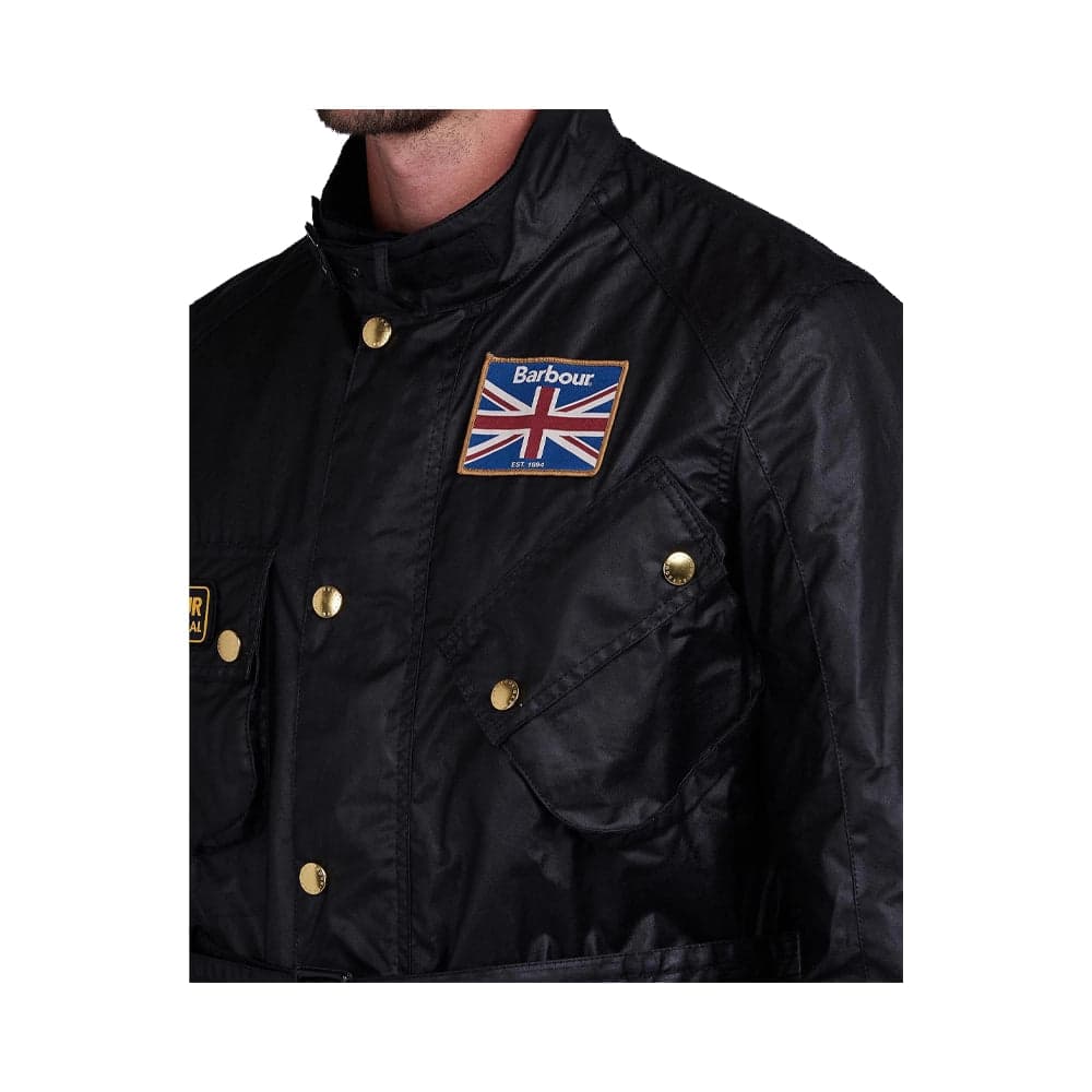 Barbour International capospalla uomo union jack international in Giacche Broadway Red - Barletta, commercioVirtuoso.it