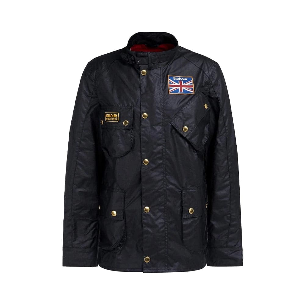 Barbour International capospalla uomo union jack international in Giacche Broadway Red - Barletta, commercioVirtuoso.it