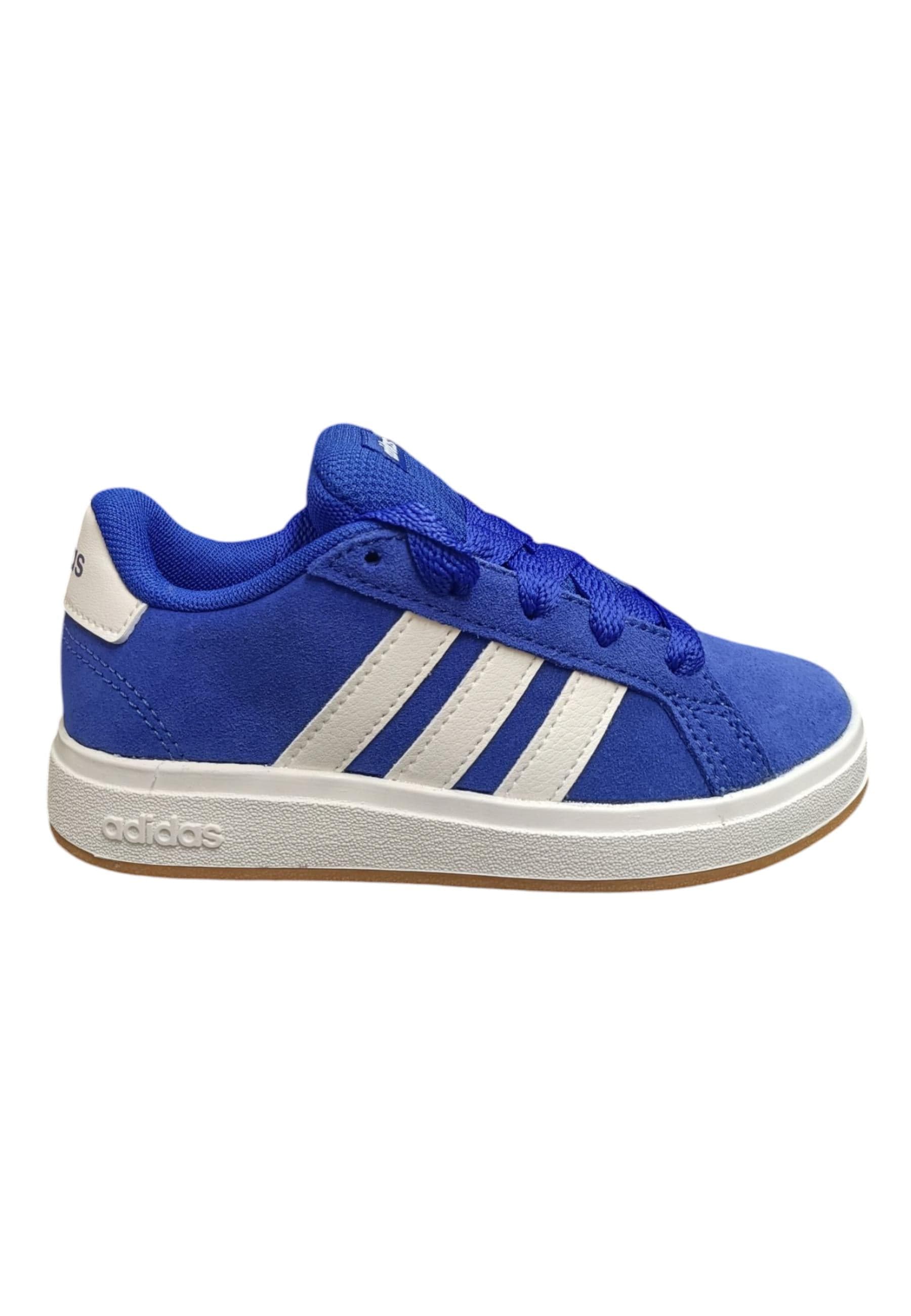 Scarpe sneakers Bambini e ragazzi adidas GRAND COURT  azzurro-bianco laccio in Ballerine Scarpetteria Gica - Trani, commercioVirtuoso.it