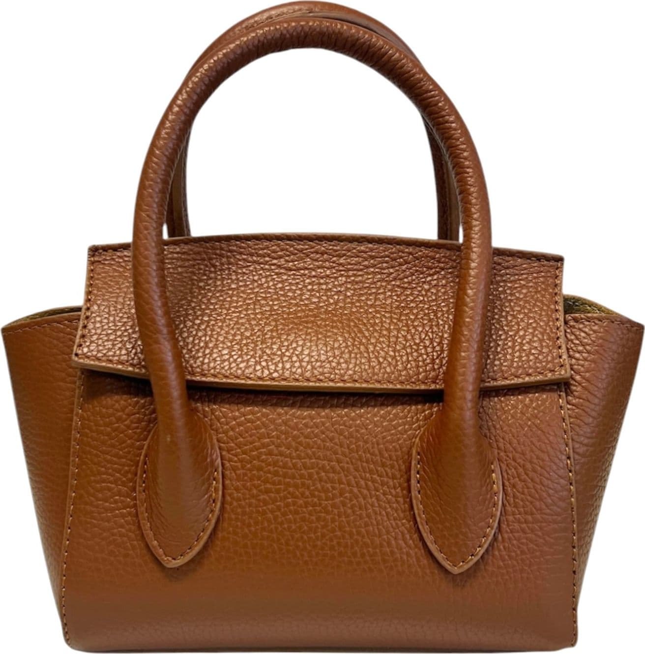 Modarno Borsetta a mano/tracolla Lily in vera pelle 19x10x13 cm - 2