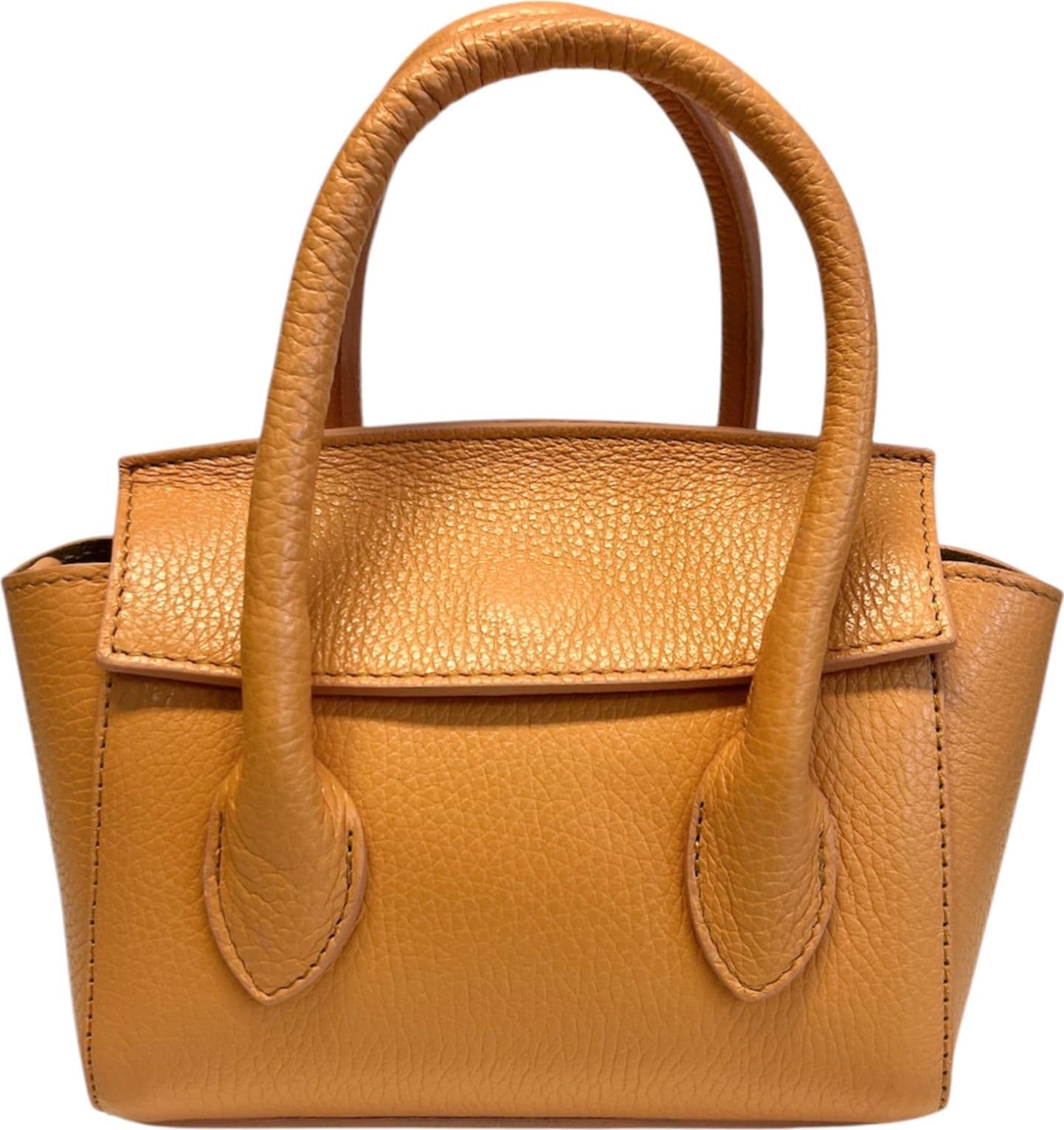 Modarno Borsetta a mano/tracolla Lily in vera pelle 19x10x13 cm - 4