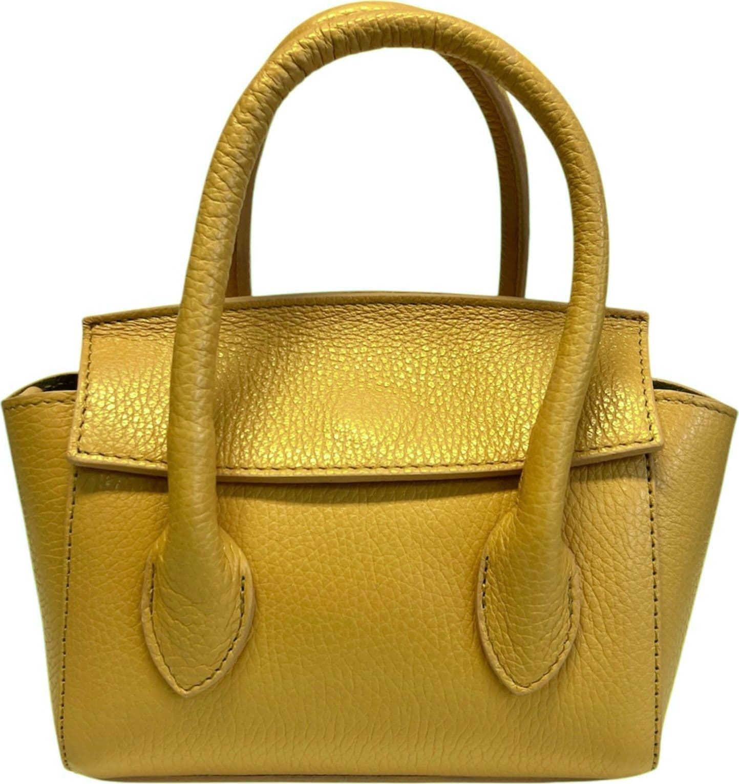 Modarno Borsetta a mano/tracolla Lily in vera pelle 19x10x13 cm - 5